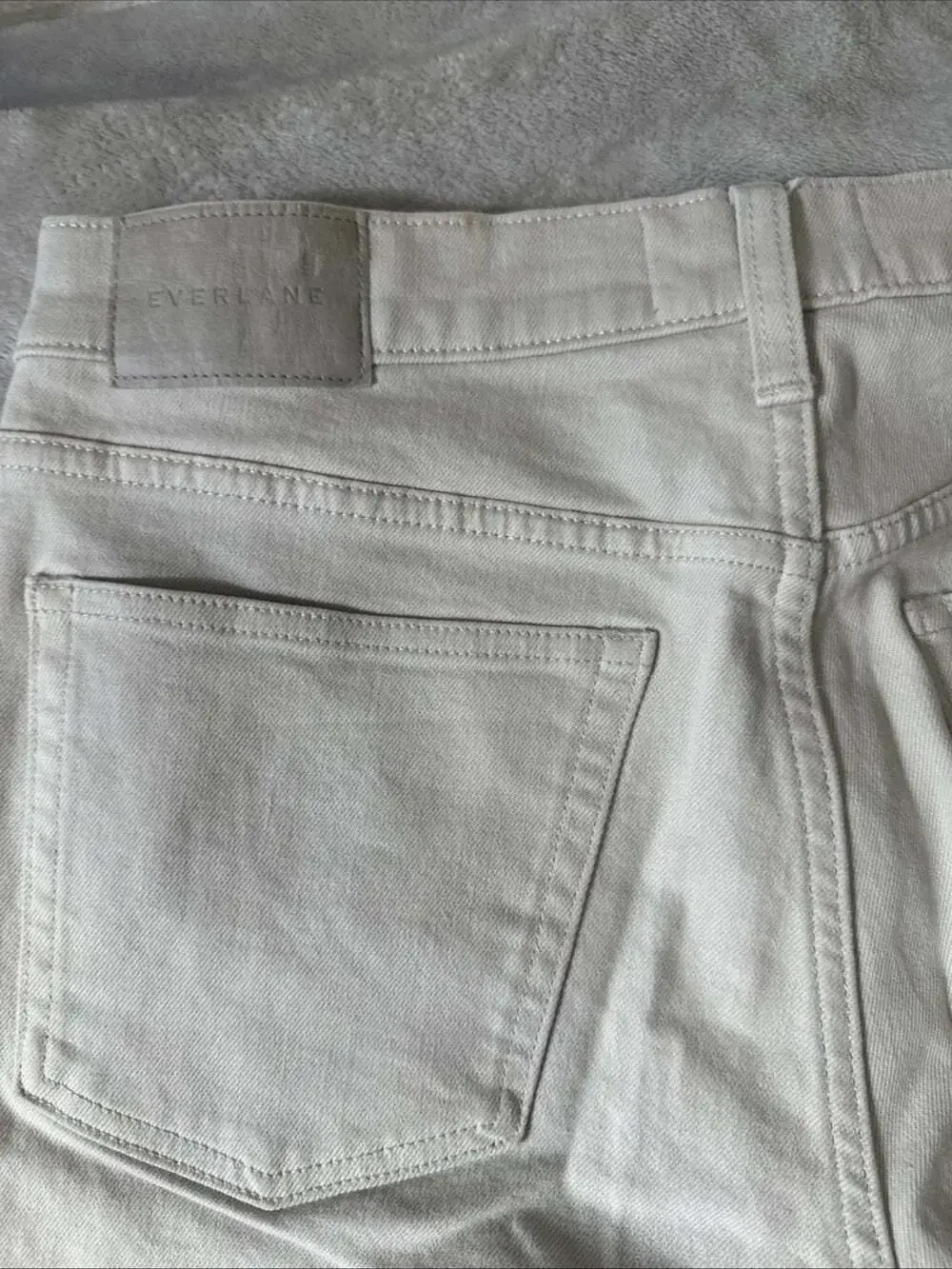 Everlane Men’s Straight Fit Jeans 31x30 Beige Tan Denim Pants